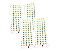 UPKOCH 4fogli Guida Per Ukulele Fingerboard Con Adesivi Per Scale Musicali Facili Da Applicare Per Principianti Pratici e Leggeri Per Imparare Le Note Musicali