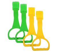 UPKOCH 4pezzi Anello Da Tiranere Per Ragazzo Per Culla e Lettino Strumento Per Imparare Camminare Materiale Selezionato Colori Delicati Liscio e Arrotondato