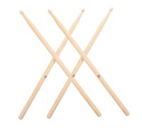 UPKOCH 4pezzi Bacchette per Batteria in Legno Adatte per Performance e Pratica Compatte e Leggere Manico Ben Lucidato per Uso su Vari Tipi di Batteria