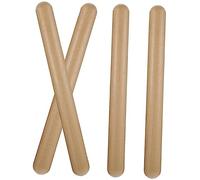 UPKOCH 4pezzi Bastoni Musicali Legno Strumento Percussione Per Insegnamento Musicale e Attività Gruppo Sicuri e Confortevoli Per Sviluppare Tecniche Ritmiche Ragazza Ragazza e Adulti