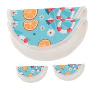 UPKOCH 4pezzi Coppette Per Allattamento Lavabili Bamboo Assorbilatte Riutilizzabili e Impermeabili Da Design Confortevole e Compatto Per Donne Allattamento