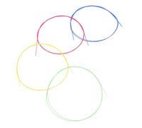 UPKOCH 4pezzi Corde Colorate Nylon Per Ukulele Accessori Musicali Per Principianti e Esperti Per Strumenti Corda e Sostituzioni Di Corde Per Pianoforte