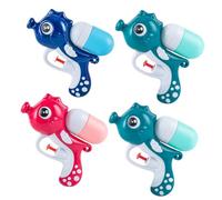 UPKOCH 4Pezzi Giocattoli da Bagno Estivi con Sparatutto Portatile Forma Cavalluccio Interattivo per per e Piscine