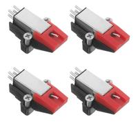 UPKOCH 4pezzi Turntable Stylus Dinamico Per Giradischi Puntina Compatibile Per Riproduzione Audio Di Jazz e Rock Accessorio Per Lettore Di Vinile Di Alta Durata e Performance Eccellente