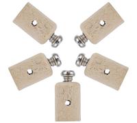 UPKOCH 5 Pezzi Accessorio per Pianoforte Verticale in Metallo e Legno Design di Precisione per Manutenzione e Riparazione del Tasto Smorzatore del Pianoforte
