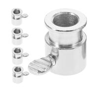 UPKOCH 5 Pezzi Bbq con Limitatori per Spiedini Elettrici Utensili per Barbecue Inossidabile per Arrostire e Facile Pulizia e Design Riutilizzabile