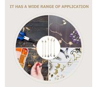 UPKOCH 5 pezzi Catena Estensione Gioielli con Chiusura Moschettone in Placcato Oro Extender Multifunzione per Collane e Bracciali Resistente e Brillante per Creazioni Fai da Te