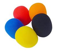 UPKOCH 5 Pezzi Copertura in Spugna per Microfono Buon Effetto Vocale e Indossabilità Confortevole, per Ktv e Dance Ball Colore Casuale Stile Casuale