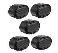 UPKOCH 5 pezzi Cuscini Protettivi per Orologi in PU Carbonio Piccoli Cuscinetti Display Anti-usura per Collezionisti Nero Textured