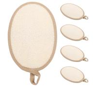 UPKOCH 5 Pezzi Dischetti Esfolianti in Luffa per Il Viso, Spugna Esfoliante Naturale in Luffa, Scrub per Bagno E Doccia, Delicati per Il Bagno Termale Quotidiano E Il Lavaggio Del Corpo.