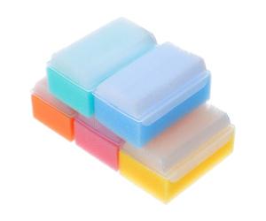 UPKOCH 5 pezzi Spugnette Bagnetto Morbide per Ragazzo Ragazza Spazzola Massaggio Capelluto per Bagnetto e Pulizia Delicata Accessori per Sviluppo Sensoriale e Educazione Tattilità