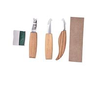 UPKOCH 5 Pz scalpello da sgorbia per legno coltello a scalpello da intaglio a mano kit per intagliare il legno strumento da falegname Manuale attrezzo suite
