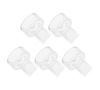 UPKOCH 5 Pz Valvola a Becco D'anatra Tiralatte Sostituire Le Parti Valvole Della Pompa Del Latte Valvole Per Tiralatte Manuali Tiralatte Manuale Manuali Transparent Gel Di Silice