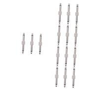 UPKOCH 5 Set Connettori Patch Per Pedaliera Chitarra Adattatori Effetti Pratici Bassa Attenuazione E Trasmissione Superiore Facile Installazione E Design Rustproof E 3 Pezzi * 5