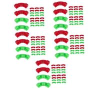 UPKOCH 5 Set Piegatrice di Piante Stelo Clip di Piante per Morsetto Piegatori di Steli di Piante Piantare Morsetti Trainer Clip di Supporto della Vite di Verdure Plastica 60 Pezzi*5