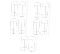 UPKOCH 5 Set Staffa per Umidificatore Guardia Umidificatore d'Aria Tappo dell'Acqua Paraspruzzi per Umidificatore per Laghetto Stagno Fontana Bianca Plastica 8 Pezzi*5