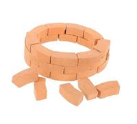 UPKOCH 50 Miniatura in Argilla per Modellismo in Scala Blocchi Realistici per Kit Costruzione Case da Te per Sviluppo Abilità Manuali