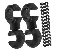 UPKOCH 50 Pezzi Clip Fissaggio Cavi Bici Resistente Alle Intemperie Supporto Ruotante S per Freno e Cambio Kit Organizzatore Compatto per Tubo e Guaina Freni Compatibile con Linee Freno e