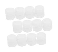 UPKOCH 50 Pezzi giocattoli per sonagli per neonati Bambola giocattoli a sonagli inserto giocattoli che fanno rumore accessori per fare rumore plastica bianca