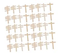 UPKOCH 50 Pezzi Mini Segnaletica Viaria in Legno per Casa delle Bambole Cartelli Viari Miniatura per Giochi Educativi e Decorativi Lavagna Messaggi Vuota per Schizzi e Creatività