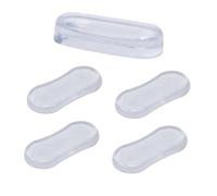 UPKOCH 5pezzi Copriwater in Silicone Silenzioso di Cuscino Pu per Wc Coperchio Cuscinetto di Fissaggio Resistente e Guarnizione Antiscivolo