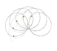 UPKOCH 5pezzi Corde Per Chitarra Elettrica Corde Di Ricambio Per Chitarra Acustica Compatibili Modelli Vari Realizzate in Acciaio Resistente Per Suono Potente e Accordatura Precisa