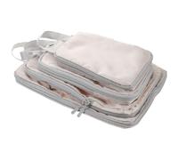 UPKOCH 5pezzi Cubi Di Compressione Per Viaggio Set Per Toeletta Imballaggio Per Vestiti e Scarpe Stoccaggio Bagaglio Leggero