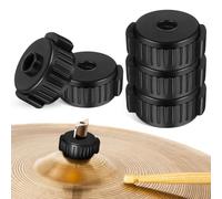 UPKOCH 5pezzi Dadi Per Piatti Parti Per Batteria Dadi Di Ricambio Copripiatti Per Viti Di Fissaggio Parti Per Supporti Accessori Per Batteria