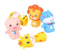 UPKOCH 5pezzi Marionette Da Dito Animali Colorati Di Giocattoli Educativi Per Raccontare Storie e Sviluppare Le Abilità Motorie Nei Piccoli