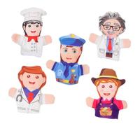 UPKOCH 5pezzi Marionette Da Dito Per Raccontare Storie Materiali Affidabili e Flessibili Morbidi e Leggeri Per Casa Scuola e Feste Di Compleanno