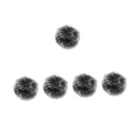 UPKOCH 5pezzi Microphone Windscreen Cover Antivento Per Registrazione Protezione Mic Per Studio Facile Installazione