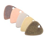 UPKOCH 5pezzi Plettri in Acciaio Inossidabile per Chitarra Plettri Metallici per Chitarra Elettrica Basso Ukulele Accessori