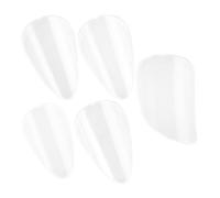 UPKOCH 5pezzi Plettri Trasparenti in Plastica Cellulosa Per Pipa Inclusi Plettri Per Corde Adatti Per Ukulele Banjo e Altri Strumenti Corda Resistente e Durevole