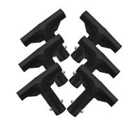 UPKOCH 6 Connettori T Tube Coperture per Accessori Pratici per Sostituzione e Collegamento Design Stabile Esperienza Salto Quieta e Duratura