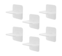 UPKOCH 6 Pezzi Ancoraggi Adesivi per Mobili Antiribaltamento Supporti da Parete senza Trapano per Cassettiere e Scaffali Metodo di Fissaggio a Muro per Sicurezza Domestica