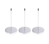 UPKOCH 6 Pezzi Forchetta per Menu e Ricevute in Metallo Argento, Ufficio e | Base Rotonda, Diritta Robusta, Punta Sicura, Antiruggine, per Bolle , Accessorio Pratico