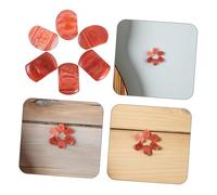 UPKOCH 6 Pezzi Guitar Tuning Peg Knobs in Oval Resin High Precision Ergonomic Buttons For Acoustic Electric Folk Guitars Wear Resistant Comfortable Grip