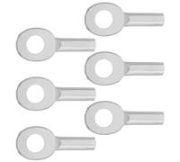 UPKOCH 6 Pezzi Occhielli di Ricambio per Cavi Metallici 6mm, Connettore Terminale per Attrezzature Fitness, Giunti per Puleggia Palestra, Sostituzione Fermo a Sfera Cavo per Macchine