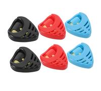 UPKOCH 6 Pezzi porta plettri morsetto per plettri per chitarra plettro per chitarra a LED chitarra elettrica dito expander per chitarra collana plettro per chitarra