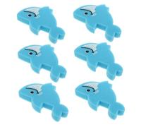 UPKOCH 6 Pezzi Spugne da Bagno Forma di Animali Marini Spugne Doccia Esfolianti Forma di Pesce Cartone Animato Giocattoli da Bagno Oceano per Ragazzo Ragazza Morbidi e Divertenti