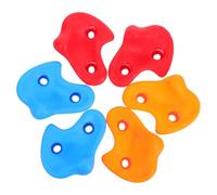 UPKOCH 6 Prese da Arrampicata per PP Resistente Accessori per Arrampicata Indoor e Outdoor Facile Installazione per Parchi Giochi e Casa