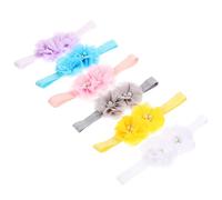 UPKOCH 6pezzi Fasce Elastiche Per Per Ragazzo Delicati Flessibili Colori Per Abbinamenti Vestiti Per Banchetto Dei Cento Giorni Shower Compleanni e Altre Speciali
