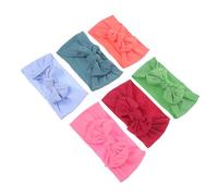 UPKOCH 6pezzi Fascia per Capelli Fiocco per Bambina Cercchietto Elastico in Nylon per Ragazzo Ragazza Ragazza e Ragazzo Piccoli Accessori per Capelli Graziosi per Uso Quotidiano e Feste