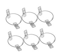 UPKOCH 6sets Cinghie Antiribaltamento Inossidabile Per Dei Kit Fissaggio Per Librerie Facile Installare e Cadute