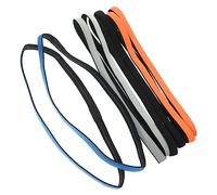UPKOCH 8 Pezzi Canda Per in Silicone Anti-slip Fasce Che Assorbono Il Sudore Fascia Per Il Sudore Fasce Per Il Sudore Per L'allenamento Delle Donne Fascia Per Donne Elastico Nylon