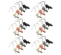 UPKOCH 80 Simulation Mouse Model in PVC Mini Realistic Garden Figurines For Patio Home Decoration And Weather Resistant For Pranks And Educational Play