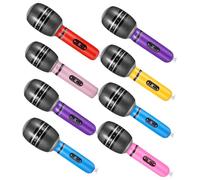 UPKOCH 8pezzi Microfono Gonfiabile Strumento Imitativo Per Performance Party e Cosplay Design Realistico e