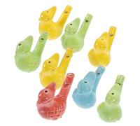 UPKOCH 8Ps Whistle Whistle Solare Acqua Funga Bluray Bird Kettle Sport Stop Owatch Timer Toys Bails Childre