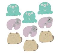 UPKOCH 9pezzi Fermaporta Anti-sbattere Per Ragazzo Ragazza Protezione Anti-pizzicamento Per Dita Realizzati in Eva e Design Di Animale Di Animato