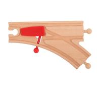 UPKOCH Accessori per Binari in Legno per Treni Giocattolo Estensioni e Ponte Compatibile con Vari Set Sicuro e Durevole per Espansione Tracciato